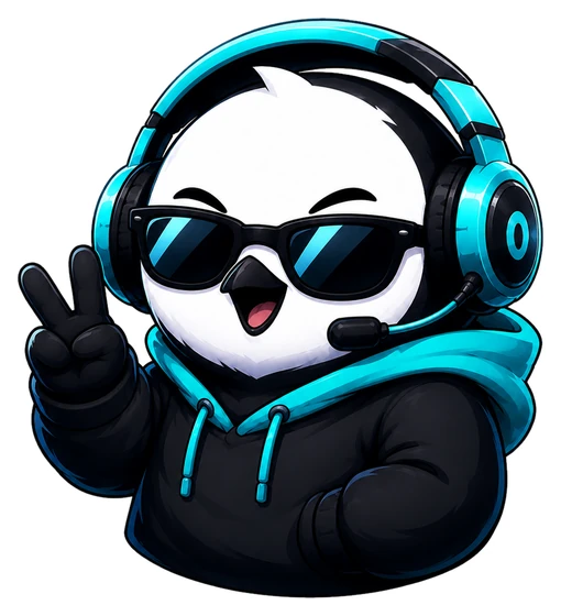 A cool Snowbll owl in sunglasses